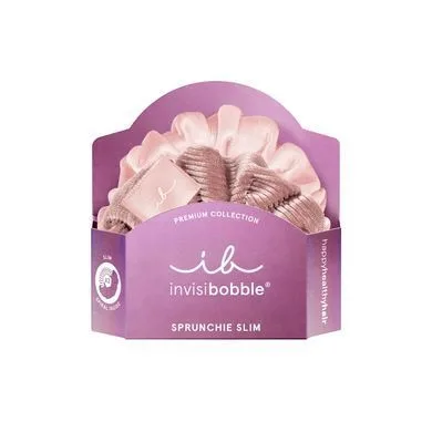 Invisibobble SPRUNCHIE SLIM PREMIUM La Vie en Rose – резинка-браслет для волосся