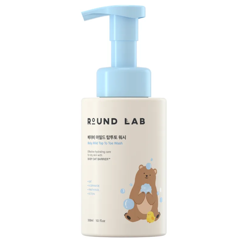 Round Lab Baby Mild To Toe Wash — Дитяча пінка для купання