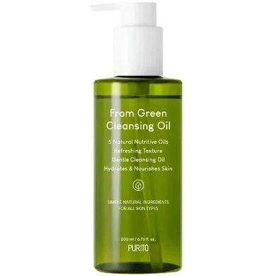 Purito From Green Cleansing Oil – гідрофільна олія для зняття макіяжу