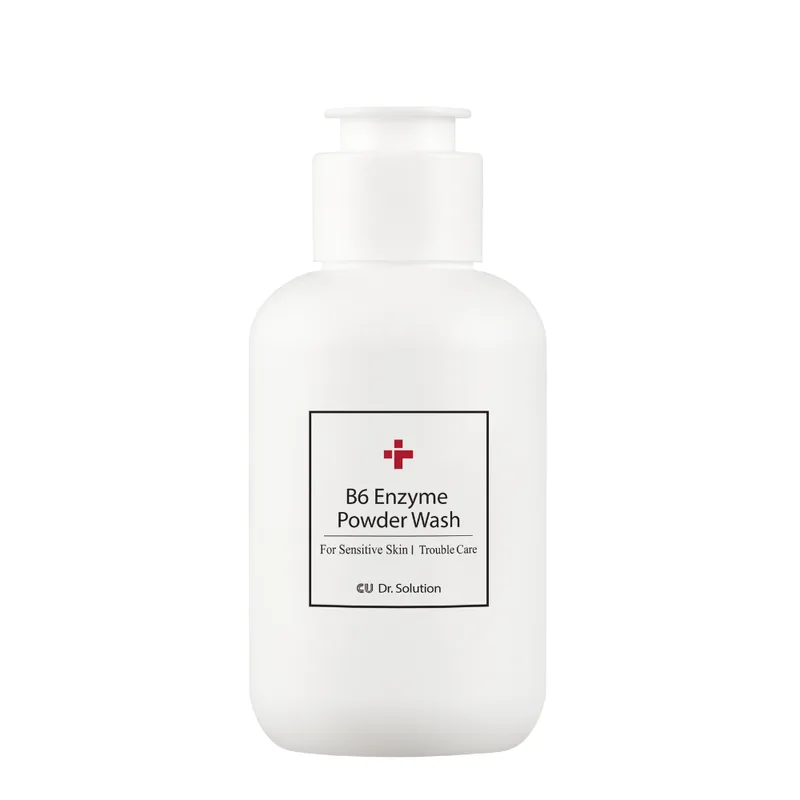Cuskin Dr. Solution B6 Enzyme Powder Wash 55 г — Ензимна пудра з піридоксином та каламіном