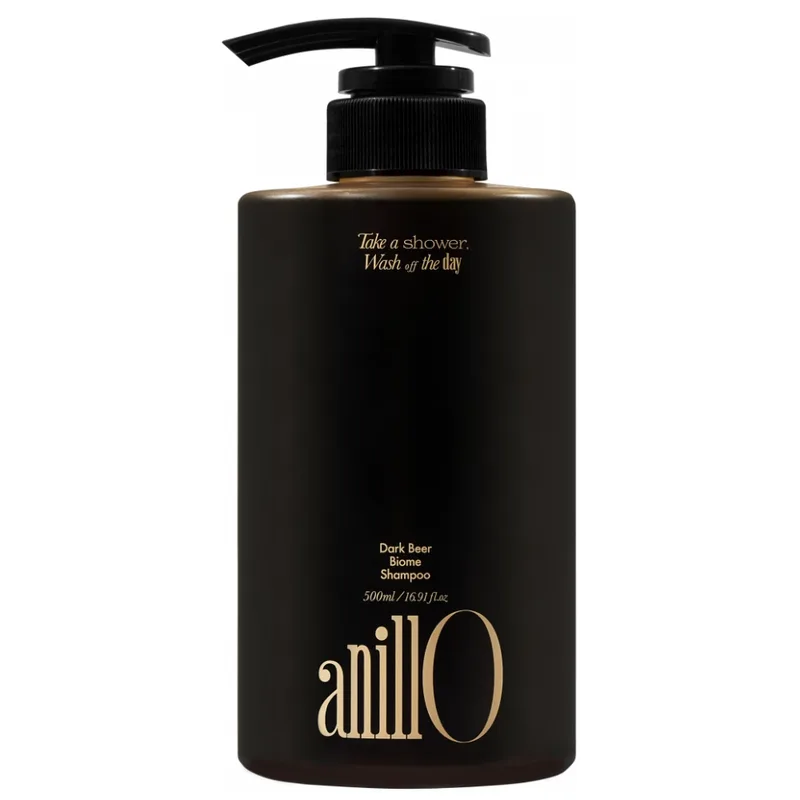 ANILLO Dark Beer Biome Shampoo — Зміцнюючий шампунь від випадіння волосся