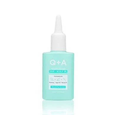 Q+A Nouroshing Scalp+Hair Oil – живильна олія для волосся та шкіри голови 50 мл