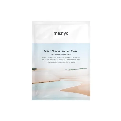 Освітлююча маска для обличчя з ніацинамідом 30 мл Manyo galac niacin essence mask