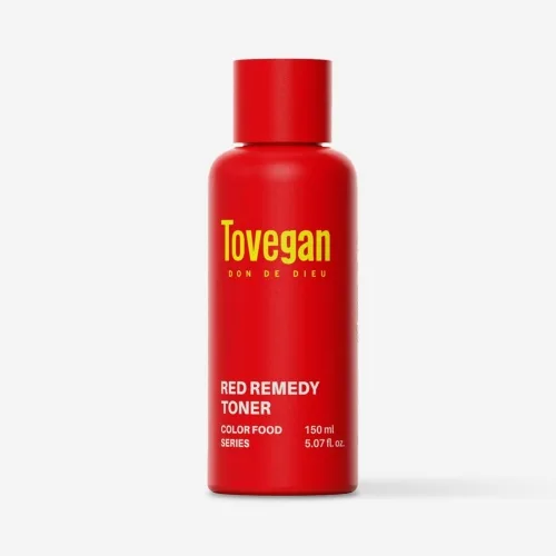 Зволожуючий тонер для обличчя 150 мл Tovegan colorfood series red remedy toner