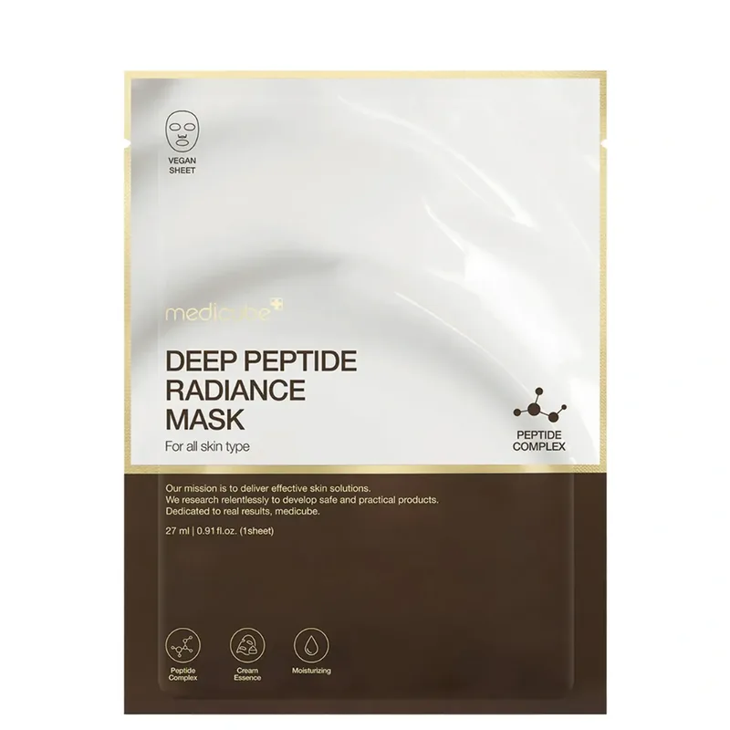 Medicube Deep Peptide Radiance Mask — Регенеруюча кремова маска з пептидами