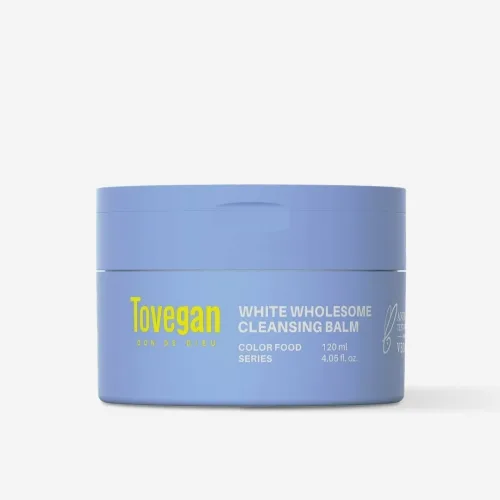 Очищуючий бальзам для обличчя 120 мл Tovegan white wholesome cleansing balm