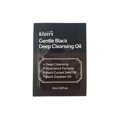 Dear Klairs Gentle Black Deep Cleansing Oil