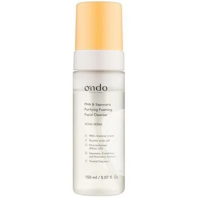 Ondo Beauty 36.5 PHA & Saponaria Purifying Foaming Facial Cleanser