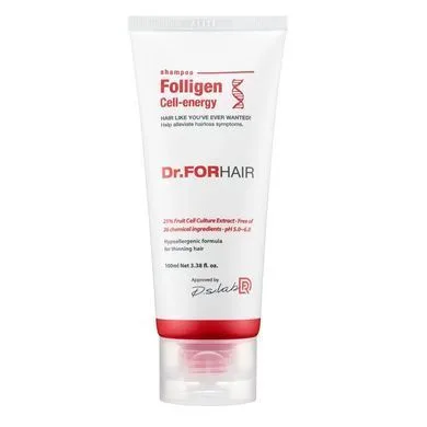 Dr.FORHAIR Folligen Cell-Energy Shampoo – шампунь для зміцнення та відновлення зрілого волосся