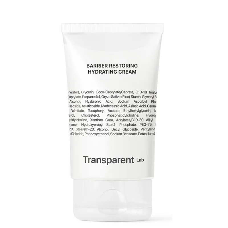 Transparent Lab Barrier Restoring Hydrating Cream 50 мл — Зволожуючий відновлюючий крем для обличчя