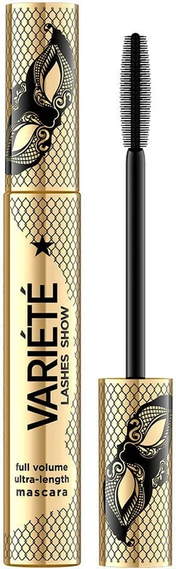 Туш для вій Eveline Variete Lashes Show Full Volume Ultra-Length Mascara Чорна 10 мл