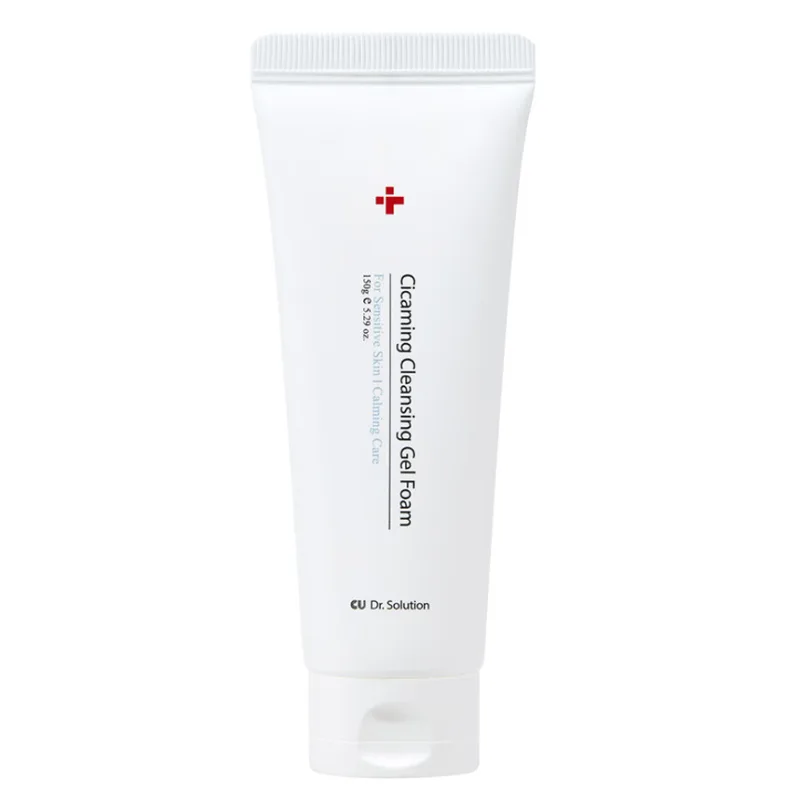 CUSKIN Dr.Solution Cicaming Cleansing Gel Foam 150 мл — М’яка пінка для вмивання