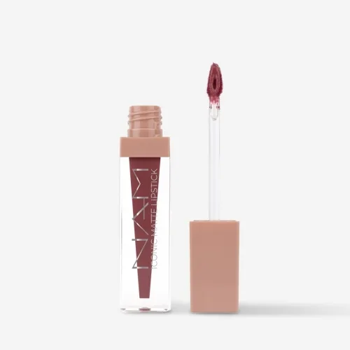 Матова рідка помада для губ № 4 Soft Nude 3.5 мл NAM iconic matte lipstick № 4 soft nude
