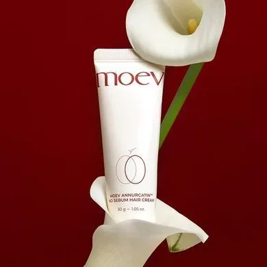 MOEV Annurcatin No Sebum Hair Cream – засіб для візуального зменшення жирності волосся 30 г