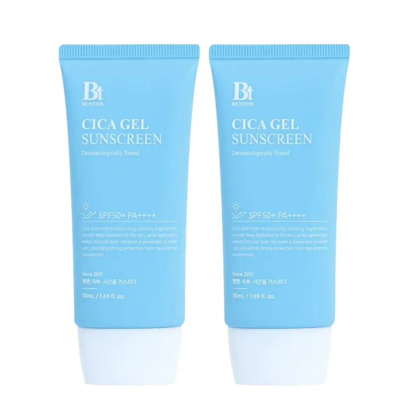 Benton CICA Gel Sunscreen Serum SPF50/PA++++ — Cонцезахисна крем-сироватка з центелою