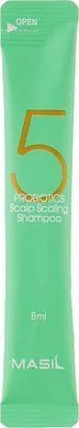 Шампунь для глибокого очищення шкіри голови - Masil 5 Probiotics Scalp Scaling Shampoo, стік 8 мл