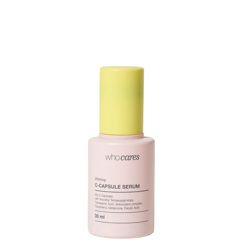 WhoCares Shining C-Capsule Serum 30 мл — Антиоксидантна сироватка з вітаміном С