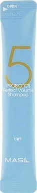 Шампунь з пробіотиками для ідеального об'єму волосся - Masil 5 Probiotics Perfect Volume Shampoo, стік 8 мл