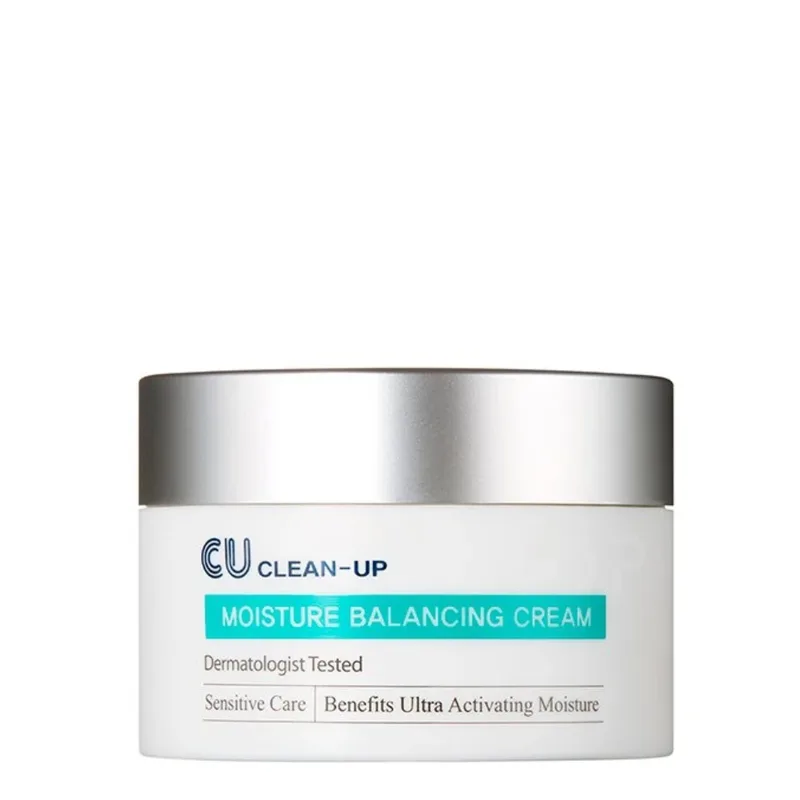 CUSKIN Clean-Up Moisture Balancing Cream 50 мл — Глибоко-зволожуючий крем з вітаміном U та церамідами