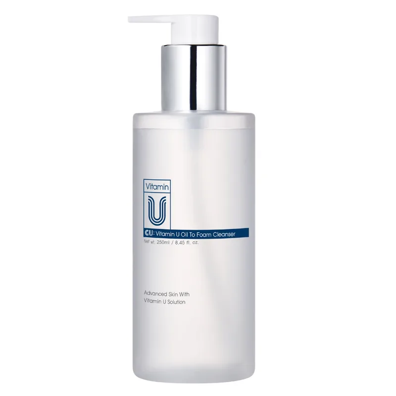 CUSKIN Vitamin U Oil To Foam Cleanser 250 мл — Делікатний очищуючий засіб 2 в 1