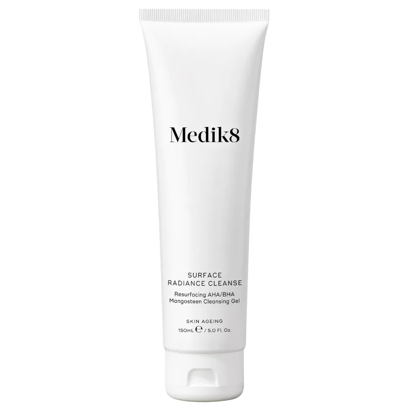 Medik8 Surface Radiance Cleanse 150 мл — Гель для вмивання з кислотами та екстрактом мангостану