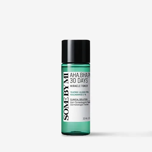 Тонер для обличчя з кислотами 30 мл Some By Mi aha bha pha 30 days miracle toner travel