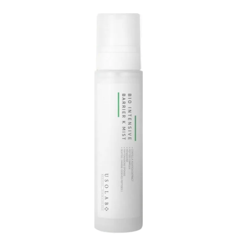 Usolab Bio Intensive Barrier K Mist 150 мл — Тонер-міст з вітаміном К для шкіри з розацеа та почервоніннями