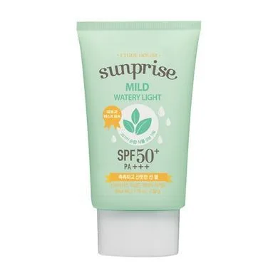 Etude House Sunprise Watery Light SPF50 PA+++ — сонцезахисний гель