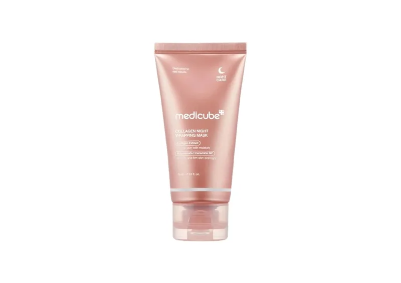 Зміцнююча нічна колагенова маска для обличчя MEDICUBE Collagen Night Wrapping Mask 75 мл
