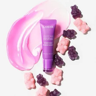 Laneige Lip Glowy Balm - глянцевий бальзам для губ Gummy Bear