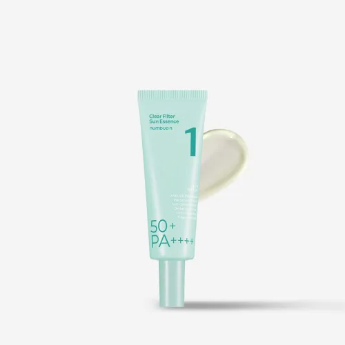 Numbuzin No.1 Clear Filter Sun Essence – сонцезахисний крем SPF50+ PA++++
