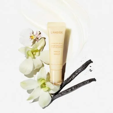 Laneige Lip Glowy Balm - глянцевий бальзам для губ Vanilla