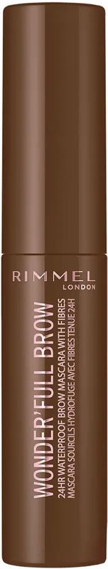 Туш для брів RIMMEL Wonder'Full Brow водостійка 001 Light 4.5 мл