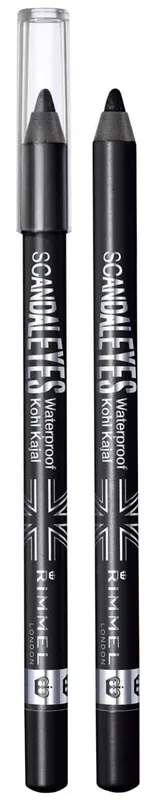 Олівець для очей RIMMEL SCANDALEYES WATERPROOF 001, 1.3 г