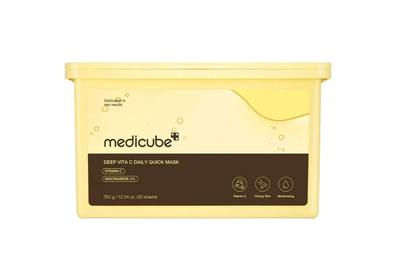 Щоденні маски для швидкого відновлення MEDICUBE Deep Vita C Daily Quick Mask 30 шт