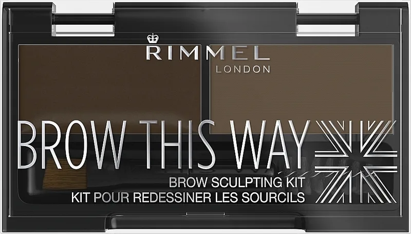 Набір для брів RIMMEL Brow This Way моделювання 002 Medium Brown 2.4 г