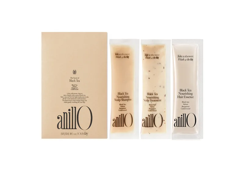 Тестери засобів ANILLO Black Tea Nourishing Kit