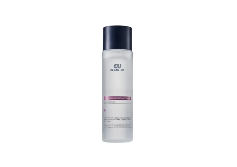Тонер для покращення пружності CU SKIN Clean-Up Collagen Boosting Toner 200 мл