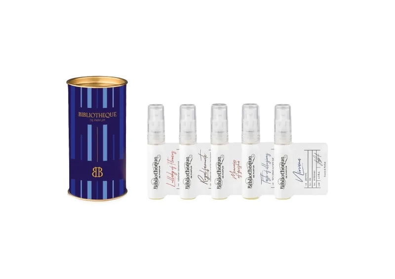Тестовий набір парфумів BIBLIOTHEQUE DE PARFUM Set Soft and Floral 5х3 мл