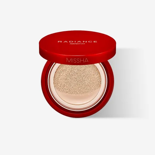 Тональна основа-кушон №21N Vanilla Missha radiance perfect fit cushion foundation no.21n vanilla