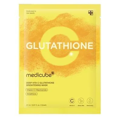Medicube Deep Vita C Glutathione Brightening Mask