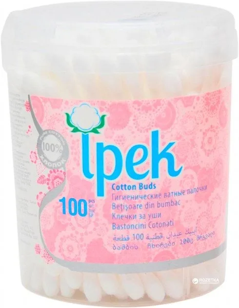 Ватні палички IPEK, 100 шт