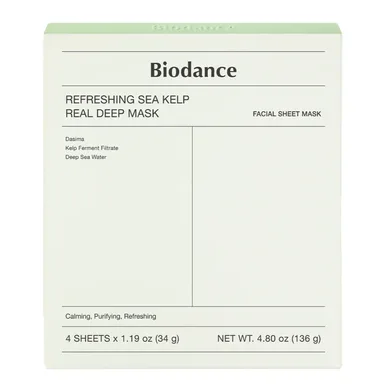 Biodance Refreshing Sea Kelp Real Deep Mask