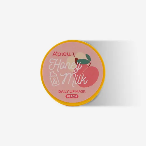 Маска для губ «Персик» A pieu honey&milk daily lip mask peach