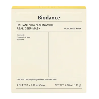 Biodance Radiant Vita Niacinamide Real Deep Mask