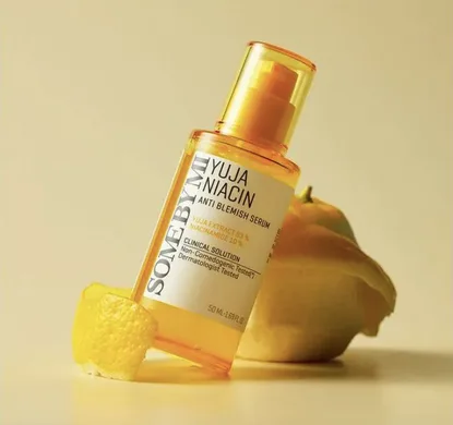 SOME BY MI Yuja Niacin Anti Blemish Serum – освітлююча сироватка з ніацинамідом 10% (50 мл)