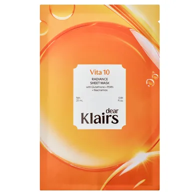 Dear Klairs Vita 10 Radiance Sheet Mask