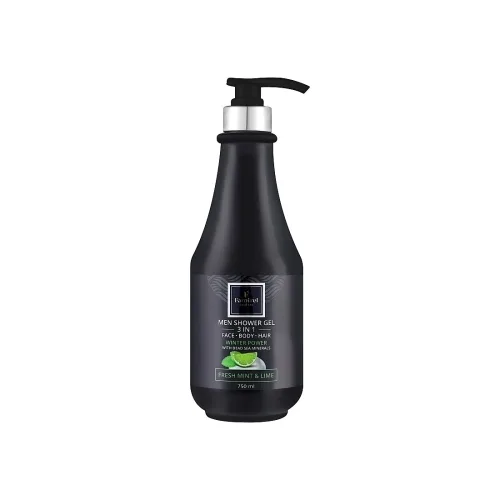 Шампунь-гель для душу для чоловіків 3 в 1 «Зимова сила» 750 мл Famirel men shower gel 3 in 1 winter power