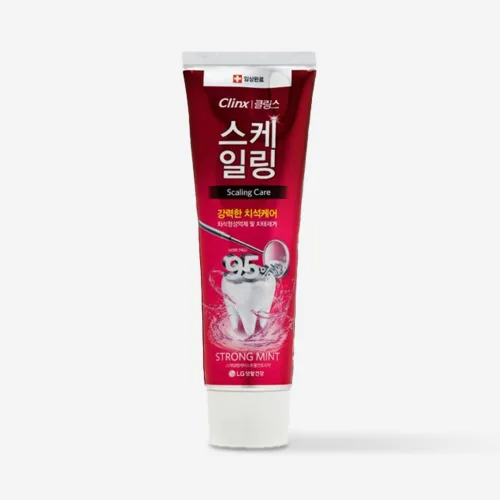 Зубна паста з насиченою м ятою LG perioe clinx scaling care strong mint toothpaste