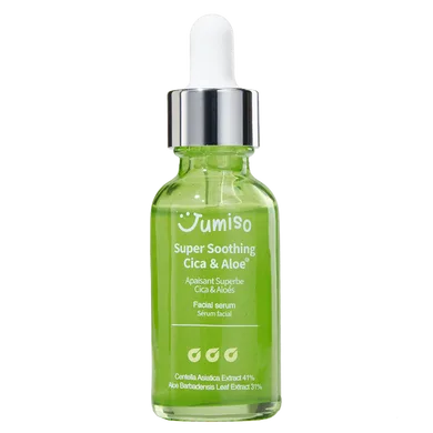Jumiso Super Soothing Cica & Aloe Facial Serum 30ml — заспокоююча сироватка з екстрактами алое та центели 30 мл